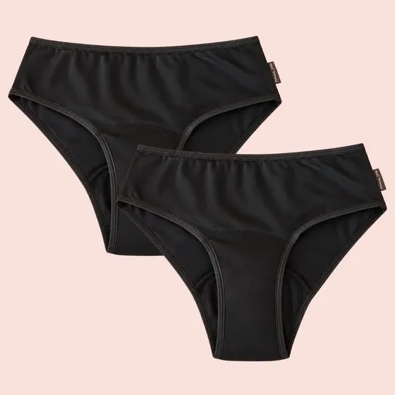 Pack X2 Unidades Culotte Primer Luna Moderada Niña Algodón
