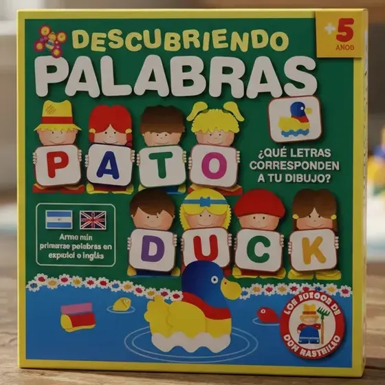 Juego De Mesa Descubriendo Palabras Ruibal