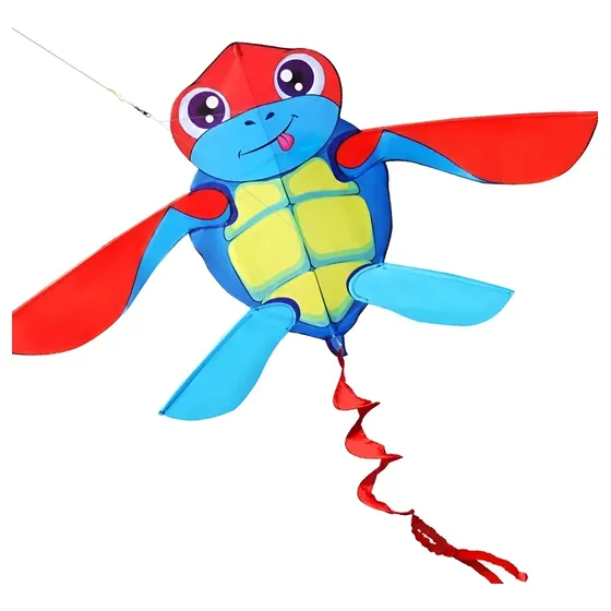 Barrilete Cometa Infantil Grande Tortuga Mono Rana 140cm