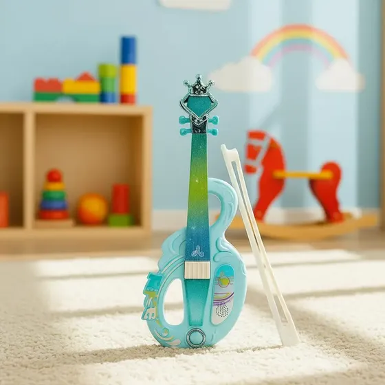 Violín Infantil Luminoso Titan Toys 2-4 Años Didáctico Led