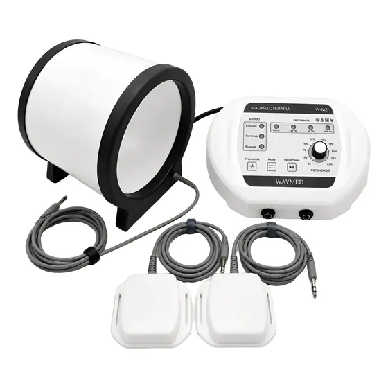 Magnetoterapia Analógico 250 Gauss 100hz Con 2 Aplic Y Tunel