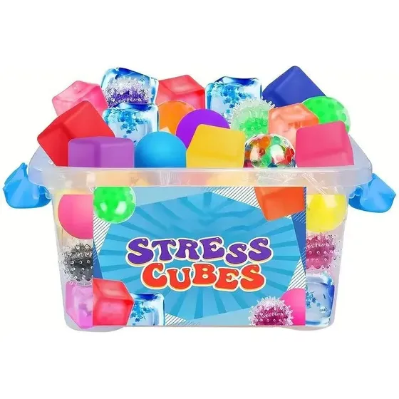 Pelotas Antiestrés Mini Pack Con Caja