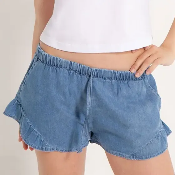 Short Norville  Jean Liviano Volado En Laterales  Combustion
