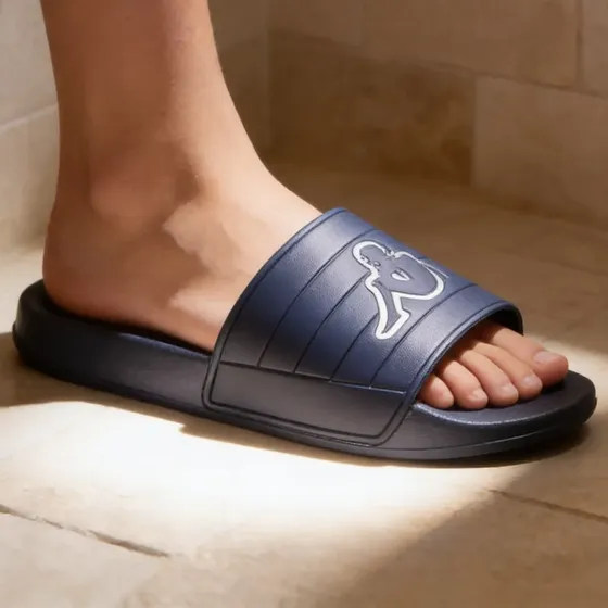 Chinelas Kappa Logo Sarty Azul Hombre