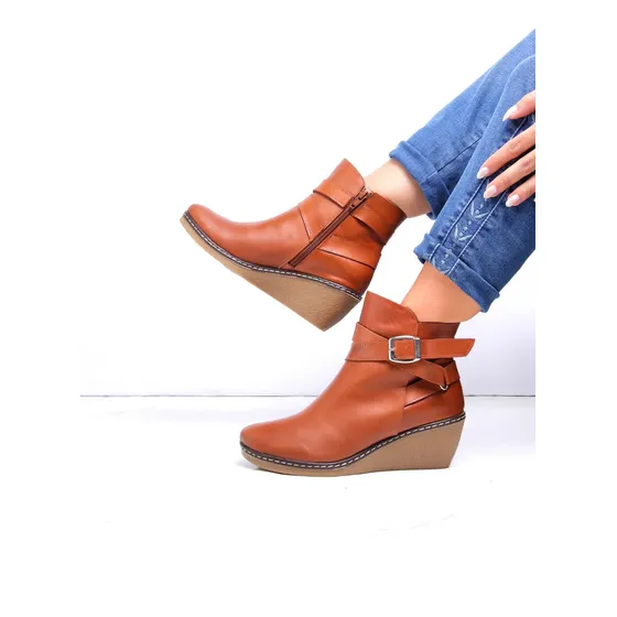 Botas Botitas Botinetas Zapatos Mujer Cuero Taco Chino