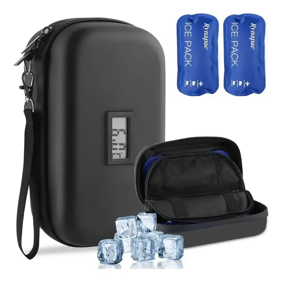 Estuche Refrigerante Para Insulina Con Termómetro Y Gel