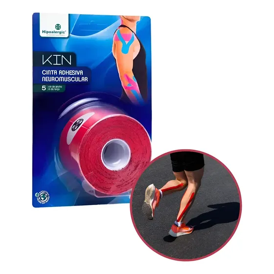 Cinta Tapping Neuromuscular Kinesiologia Adhesiva Deporte