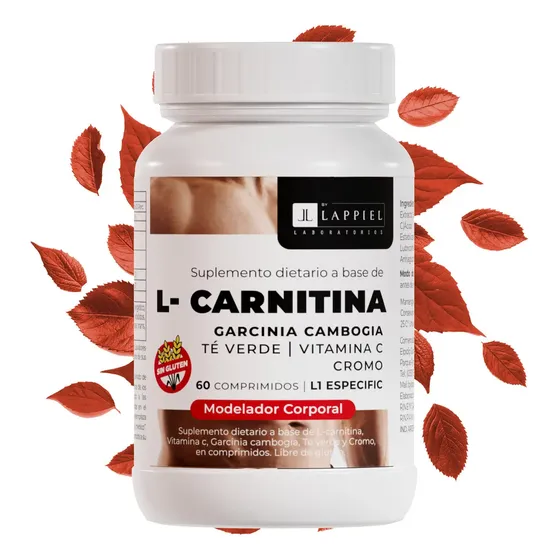 L-carnitina Lappiel Especific L1 LCarnitina en capsulas comprimidos pastillas Sin sabor x 150g de 60 un