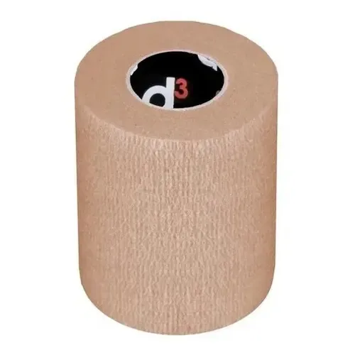 Venda Elástica Hipoalergénica 7.5cmx5m D3 Tape Autoadherente Beige