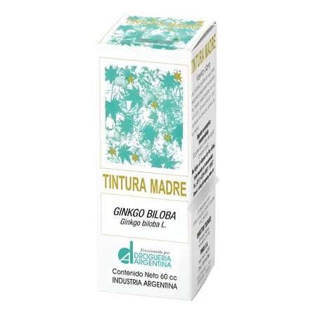 Suplemento En Gotas Droguería Argentina Tintura Monoherbal Sabor Ginkgo Biloba X 50g