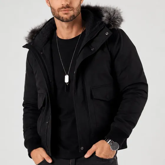 Campera Royer Negro Tascani