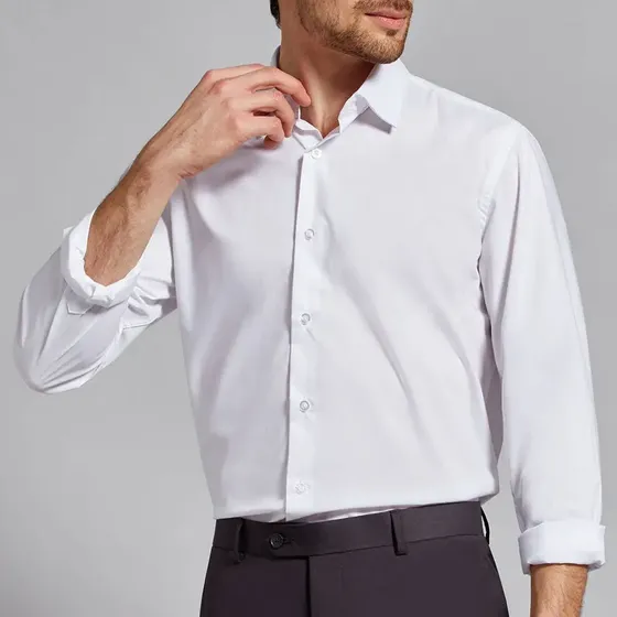 Camisa Slim Fit Blanca Devré 44d0300