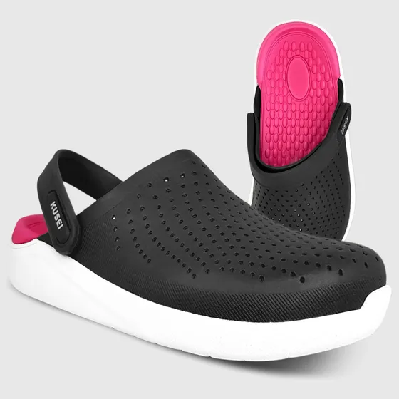 Zuecos Ojotas Kusei Mujer Originales Suecos Goma Gomones Env