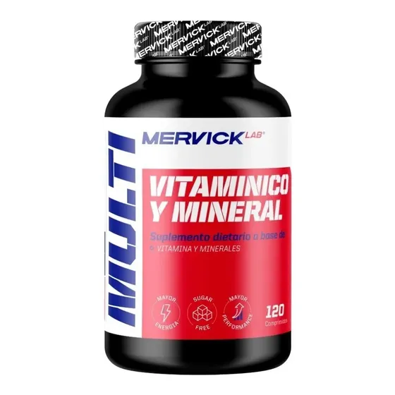 Multivitaminico Mervick Lab 120 Capsulas Sabor Sin sabor