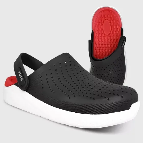 Zuecos Ojotas Kusei Hombre Originales Suecos Goma Gomones Ct
