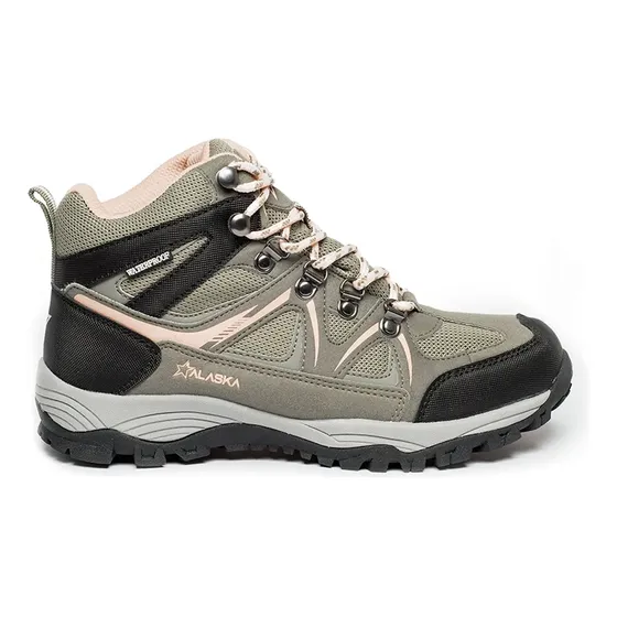 Botas De Montaña Alaska Jade Impermeables Para Mujer