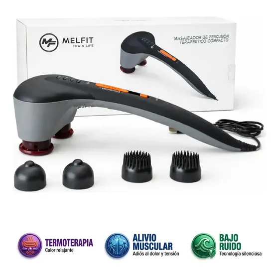 Masajeador Cervical Espalda Corporal Melfit Delfin Color I42