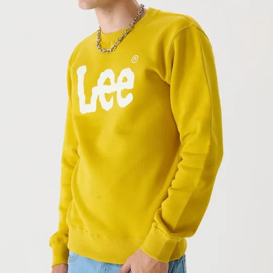 Buzo Cuello Redondo Frisa Hombre Lee Logo Fri