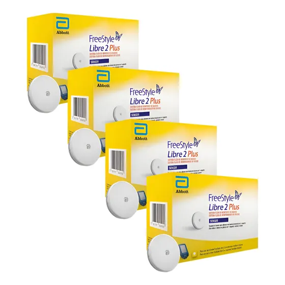 Combo X4 Sensor Libre 2 Plus  1 Parche Freestyle