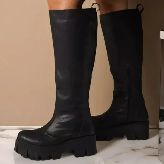 Botas Mujer Montar Largas Borcegos Invierno Araquina Bull