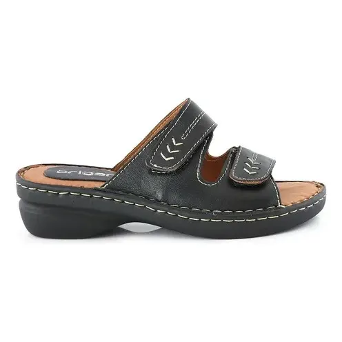 Chinela Mujer Cuero Briganti Sandalia Zapato - Mcch26005