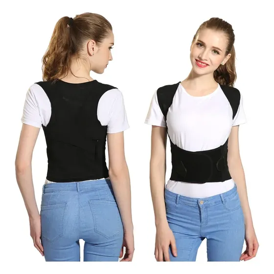 Espaldera Alta Corrector Postural Faja Postura Dorso Lumbar
