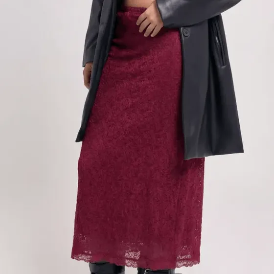 Falda Dune De Encaje Mujer 47 Street