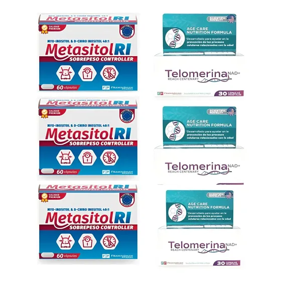 Metasitol Ri X3 + Telomerina X3