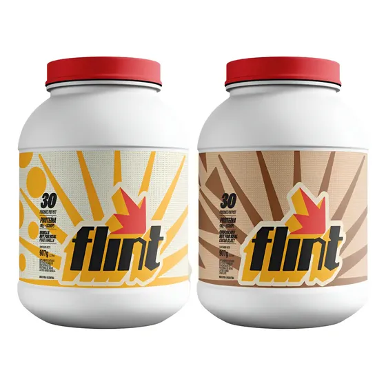 Flint Proteína 2lb Cocoa Blast 30 Porciones