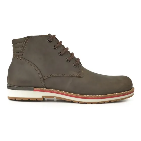 Borcego Hombre Cuero Bota Briganti Zapatos Casual Hcbo00914