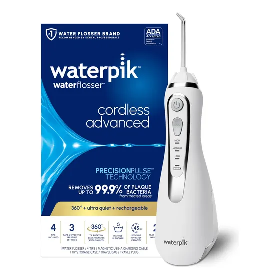 Irrigador Bucal Waterpik Cordless Advanced Wp 587 Recargable