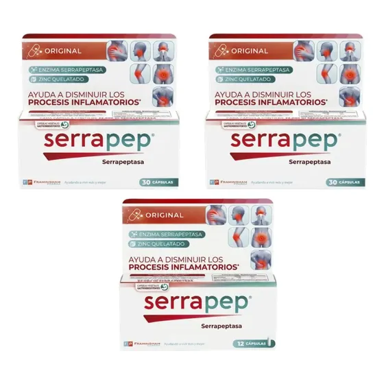 Serrapep- Serrapeptasa -72 Caps Envío Gratis Super Oferta