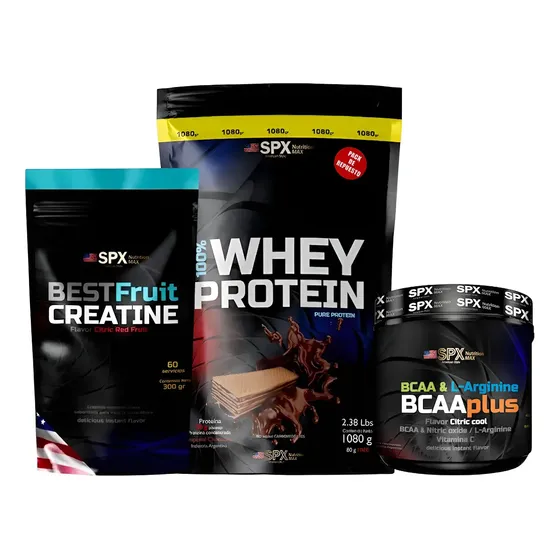 Proteína Spx + Creatina + Bcaa Spx Premium