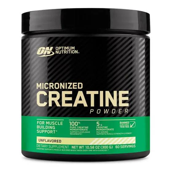 On Optimum Nutrition Creatina Micronizada Suplemento 300g