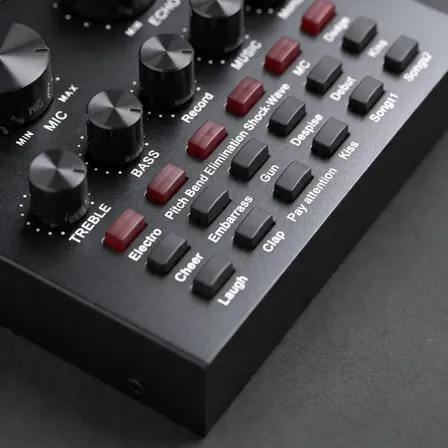 Interfaz Consola Sonido Usb Grabación Efectos Pc Audio Nove