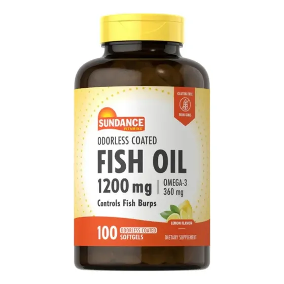 Aceite De Pescado Omega 3 Sundance 1200mg 100cap Colesterol