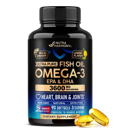 Omega 3 Aceite Pescado 3600mg Epa Dha