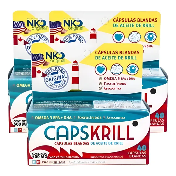 Capskrill Omega 3 Aceite De Krill X 120 Capsulas Oferta!