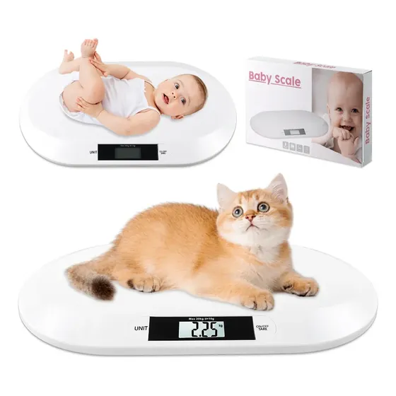 Balanza Pediatrica Alta Función Tara Bebés Animales
