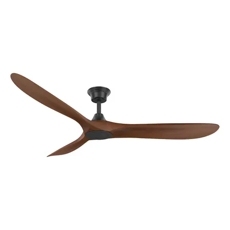 Ventilador Techo Colgante Wifi Aspas Madera Natural 152cm Dual Control Remoto Control Smart Life