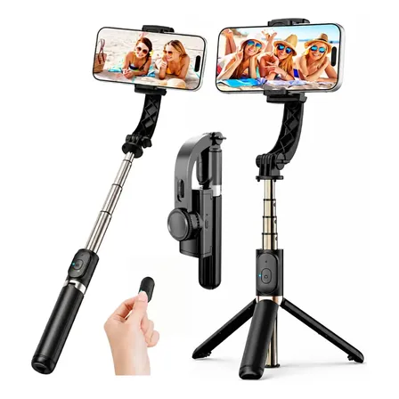 Estabilizador Gimbal Para Celular 4 En 1 Palo Selfie Tripode