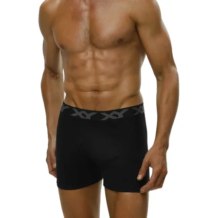 Pack X3 Boxer Algodón Elastano Cintura Expuesta Liso Xy 1387