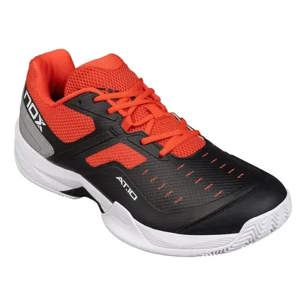 Zapatillas Padel Nox At10 Pro Negro Rojo