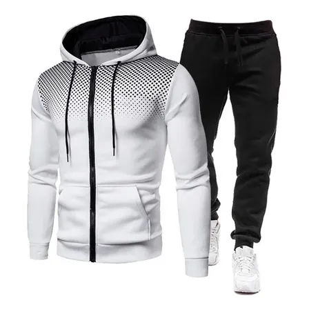 Hombre Conjunto Deportivo Con Sudadera Y Pantalones Casual