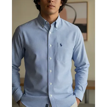 Camisa Hombre Polo Sur Manga Larga Design Styled # 3500