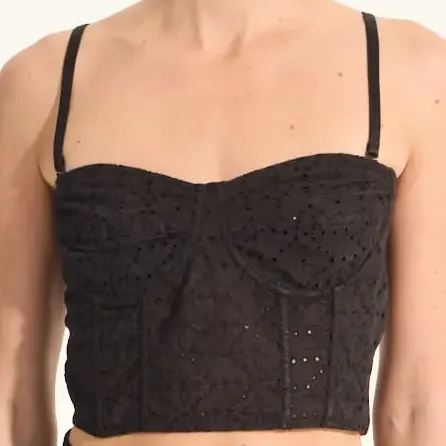 Top Corset Broderie Con Ballenas Mujer Portsaid