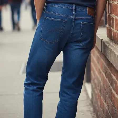 Pantalon Jean Hombre Clasico Calidad Varios Colores