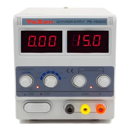 Fuente De Alimentacion Regulable Digital Yaxun 1502dd Poder
