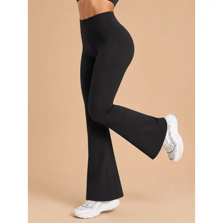 Calza Oxford Lycra Tiro Alto Mujer Deportiva Negro Xl