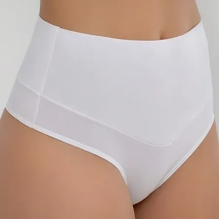 Bombacha Culotteless Con Faja Alta Doble Prima Piel 63307